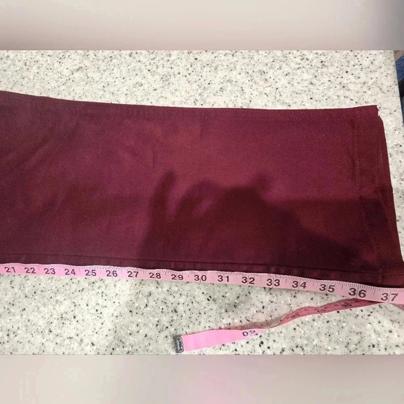 Zara Man Pants Size 34 Purple Cotton Stretch Made In Turkey Capris YGI N2-301 - Picture 10 of 12